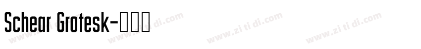 Schear Grotesk字体转换